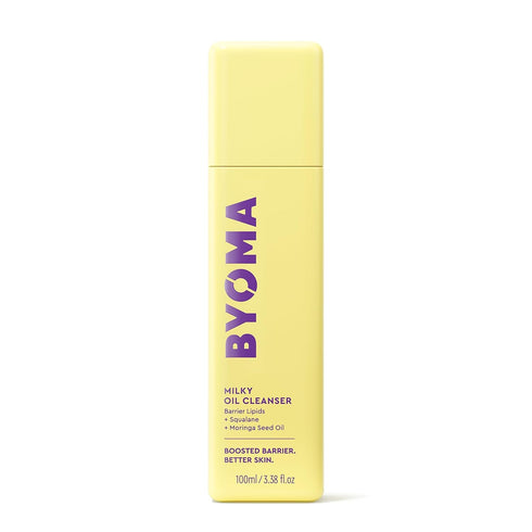 BYOMA Milky Oil Cleanser - Hydrating Facial Cleanser for Skin Barrier Repair - Tri-Ceramide Face Wash for Sensitive Skin & All Skin Types - Deeply...