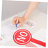 ERINGOGO 4pcs Hand Holding Score Board Auction Voting Supply Dry Erase Signs Voting Board Yes or No Paddles Classroom Supplies Yes Paddles Hand Ho...