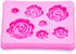 2PCS Rose Flowers silicone molds Cake Chocolate Mold wedding Cake Decorating Tools Fondant Sugarcraft Cake Molds...