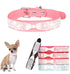 Small Dog Collar Diamond Bling Girl Puppy Cat Collars Rhinestone Bowtie Female Boy Little Pet kitten Collar Animals Black XS...