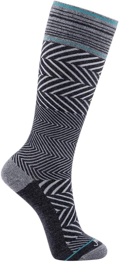 JAVIE 76% Merino Wool Compression Socks 15-20mmHg Seamless Toe for Women & Men...