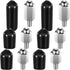 Hotop 12 Pcs Extra Contact Points Replacement Part for Dog Training Collars Pet Shock Collar Replacement Prongs with Conductive Rubber Caps for Do...