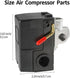 Air Compressor Pressure Switch Replacement LF10-4H with 95-125 PSI Range and 20A Rating, 4-Port...