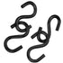 Shappy S Hooks Heavy Duty, Max 441 Lbs Black S Hooks for Hanging Plants Hammock S Shaped Hanging Hooks Strong Utility Hooks for Swing Pots Pans Ki...