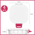 Yeaqee 4 Pcs Airtight Paint Storage Palette Box 16 Wells Stay Wet 4.4x3.5x1 in Small Paint Palette with Lid Acrylic Oil Paint Storage Container Tr...