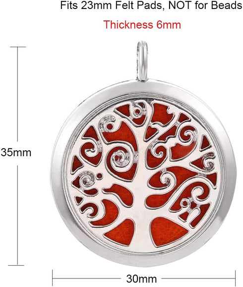 5pcs Mixed Pearl Cage Floating Pendant Aroma Diffuser Charms Stainless Steel Tone Perfume Essential Oil Diffuser Necklace Pendant Locket Jewelry...