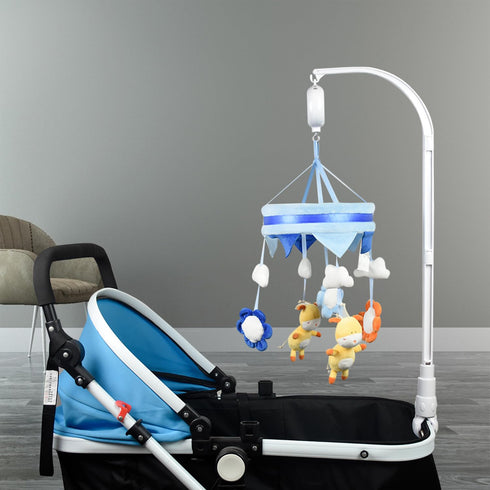 32 inch Adjustable Height Crib Mobile arm?Bassinet Mobile Clip on Crib?Mobile arm for Crib?Mobile Holder for Changing Table?The Claw Part of The B...