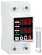 DIHOOL Smart Circuit Breaker with Adjustable Current, 110V 240V Voltage Protector high or low voltage cutoff protection device...