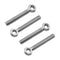MroMax Swing Lifting Bolt 5Pcs M6 x 40mm Machinery Shoulder Swing Lifting Eye Bolt,304 Stainless Steel Metric Thread Lifting Eye Bolt for Home Ren...