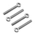MroMax Swing Lifting Bolt 5Pcs M6 x 40mm Machinery Shoulder Swing Lifting Eye Bolt,304 Stainless Steel Metric Thread Lifting Eye Bolt for Home Ren...
