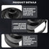 Oil Filter Wrench, Heavy Duty Oil Filter Removal Tool, 76mm 14 Slots Oil Filter Cap Wrench Tool Compatible with 1984-2021 Harley Davidson Motorcyc...