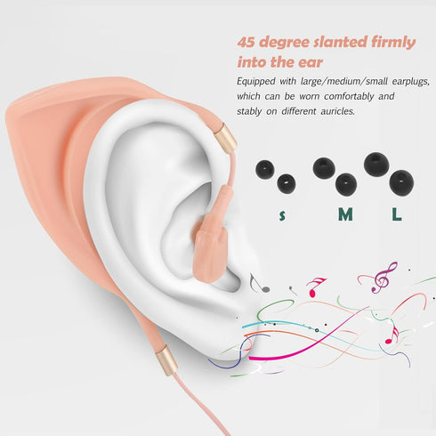 Wired Headphones Elf Earbuds Headphones 3.5mm Earphone Fairys Elves Ear Cosplay Headset Wired Music Headphone for Halloween Wired Earbuds...