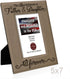 KATE POSH The Love Between a Father & Daughter is Forever Engraved Leather Picture Frame, Father of The Bride, First Father's Day, Birthday Gifts ...