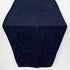 Koyal Wholesale Velvet Table Runner - Extra Long, Farmhouse Style, Velvet Linen (19 x 120-Inch, Navy Blue)...