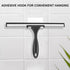SetSail Shower Squeegee for Glass Doors Stainless Steel Squeegee for Shower Glass All-Purpose Window Squeegee for Tile Shower Walls, Bathroom, Sin...