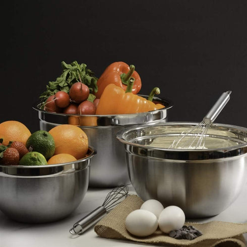 YBM HOME Deep Professional Stainless Steel Mixing Bowl for Cooking Baking, Mixing and Serving - 1.5 Quart, 1169k...