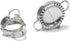 Stainless Steel Dumpling Maker, Pie Gyoza Empanada Press Mold, Ravioli Dumpling Mould Pastry Tools, 1 Set, Small+Big...