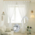 Shower Curtain Hooks Rings for Bathroom, 12PCS Double Hooks Glide Anti Rust Crystal Rhinestones Shower Curtain Rings Hangers for Shower Curtains, ...
