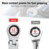 Pilida 5/16 Inch Ratcheting Combination Wrench SAE Flex Head Ratch Wrench with 12 -Point Design,72 -Teeth Spanner Ratchet,CR-V Steel...