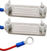 2 Pack Electric Fence Tape Connector, Polytape to Polytape Connector, Polytape to Energizer Connector, with 90 cm Wire (to Polytape)...