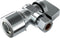 PROFLO PFXQAQ32 FastFit 5/8" Push x 3/8" OD Angle Stop Quarter 1/4" Turn - Chrome...