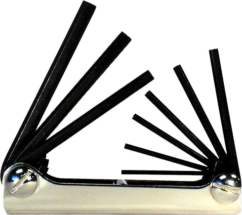 EKLIND 20919 Steel Handle Fold-up Hex Key allen wrench - 9pc set SAE Inch Sizes 5/64-1/4...