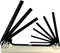 EKLIND 20919 Steel Handle Fold-up Hex Key allen wrench - 9pc set SAE Inch Sizes 5/64-1/4...
