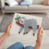 WEBEEDY DIY String Art Kit for Adults Beginners, Cute Sloth Animal Nail String Craft Kit, Include All Necessary Accessories and Frame Home Wall De...
