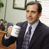 Dunder Mifflin (The Office) World's Best Boss TV Television Show Ceramic Mug Coffee (Tea, Cocoa) 15 OZ Mug, Official Michael Scott Mug As Seen On ...