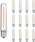 New S14 LED String Light Replacement Bulb, 12PK LED Bulb, 0.6 Watts 120 Volts, E12 Screw Base, Warm White...