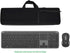 Keyboard Carrying Case Shockproof Protection Sleeve Pouch Bags for Logitech MK955,K950 Signature Slim Wireless Keyboard and Mouse Combo...