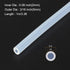 1m(3.3ft) 2mm(0.08") ID x 5mm(3/16") OD Silicone Tubing Clear Industrial Plastic Tubing Pure Silicone Hoses for Pump Siphoning Draining Irrigation...