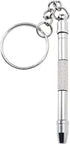 5 in 1 Optical Keychain Mini Precision Stainless Steel Screwdriver for glasses Frame Sunglasses, Jewelry, and Watch Repair Nosepad Repair By Sport...