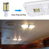 T5 T10 Wedge Base LED Light Bulb High Brightness 12VAC/DC 3Watt 2700K-3000K Warm White Color for Outdoor Landscape Lighting Deck Stair Step Path L...