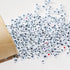 Alphabet Beads A-Z 1400Pcs Letter Beads, Acrylic 4x7mm Round Letter Beads Kits,Black Digit and Colorful Smile Beads for Bracelets Necklaces DIY Je...