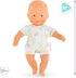 Corolle Mini Calin Bunnies Baby Doll - Small 8" Soft Body with Blue Eyes and Bunny Pattern Outfit, Vanilla-Scented, Easy to Hold - for Kids Ages 1...