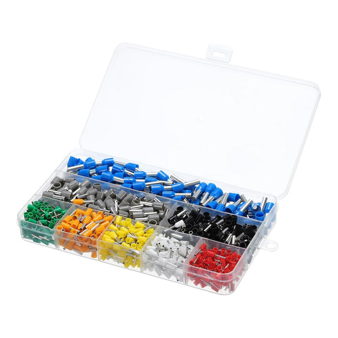 MECCANIXITY 800Pcs Wire End Ferrules for Electrical Wire Connectors Home Repair Ferrule Crimping Tool Kit...