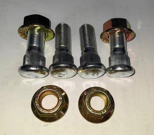 WANTONE RACING Wheel Hub Bolt Studs # 92153-1915 & Nuts 92210-0603 Replacement for 2008-2023 Kawasaki Teryx 750 800 KRX1000 & 16-23 Mule PRO-DX DX...