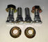 WANTONE RACING Wheel Hub Bolt Studs # 92153-1915 & Nuts 92210-0603 Replacement for 2008-2023 Kawasaki Teryx 750 800 KRX1000 & 16-23 Mule PRO-DX DX...