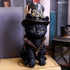 Nemesis Now Cogsmith's Steampunk Cat Adorable Black Cat with Leather Top Hat and Waistcoat, Hand-Painted Resin Figurine, Perfect for Steampunk Col...