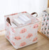 Storage Basket Fabric Organizer Bin for Toys, Books, Clothes, Pets,Perfect for Bedroom/Office/Nursery/Shelves(Pink Cloud)...
