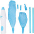 KIMISS Hand Duster for Cleaning, 180° Bendable Electric Feather Duster Window Blinds Furniture Cleaning Tool for Mini Blind...