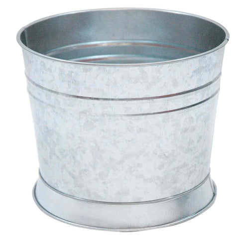 TableCraft BDGTUB Galvanized Beverage Tub/Base, 1.75 Gal Capacity, Multi-Functional Riser for Dispensers and Platters, Steel...