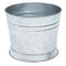 TableCraft BDGTUB Galvanized Beverage Tub/Base, 1.75 Gal Capacity, Multi-Functional Riser for Dispensers and Platters, Steel...