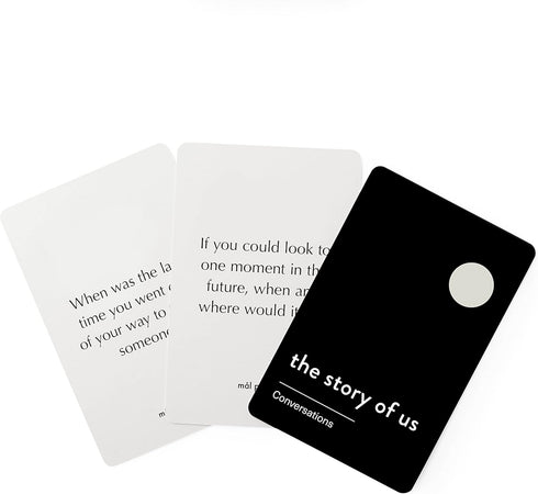 Mal Paper Story of Us Card Deck - 100 Discussion Prompts Pack for Engaging, Open, Meaningful Conversations | Powerful Tool for Relationships, Deep...
