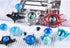 FineInno 6pcs Epoxy Resin Molds,Devil's Eye Molds,Silicone Molds,Jewelry Casting Molds Making Earrings Jewelry Making Crafting...