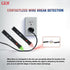 Non-Contact Voltage Detector Pen, CEM AC-6 Voltage Tester, 50V to 1000V AC, Audible and Flashing LED Alarms, Pocket Clip, Green, Red, 5.3X 0.74x0....