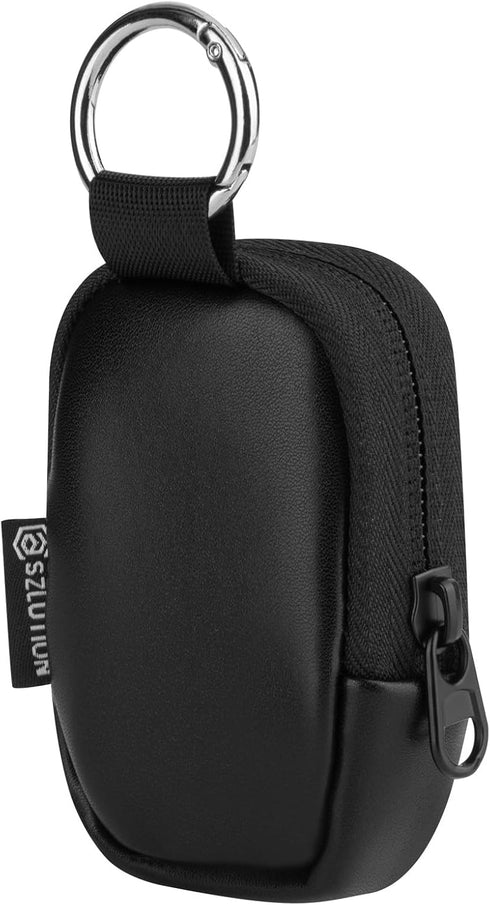 Travel Case Compatible with Anker 621 Nano Power Bank 5,000mAh Portable Charger, Small Leather Storage Case for iWALK Mini Portable Charger Ultra-...