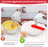 Mixing Bowl Splatter Guard,12.2 Inch Hand Mixer Splatter Guard,Silicone Mixing Bowl Splatter Screen Guard,Reusable Mixer Splatter Guard For Kitche...