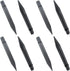 8PCS Torch Stake 8.25 Inch Pathway Light Stake Plastic Path Light Replacement ABS Plastic Stake Solar Stake for Garden,Pathway Lamps(Head Mounting...